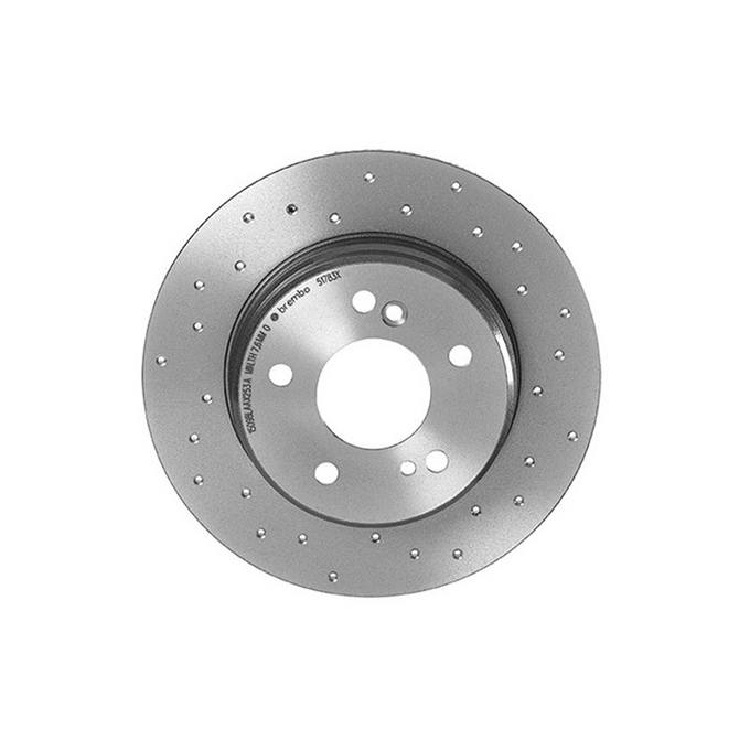 Audi VW Brembo Disc Brake Rotor - Rear (232mm) (Cross-Drilled)